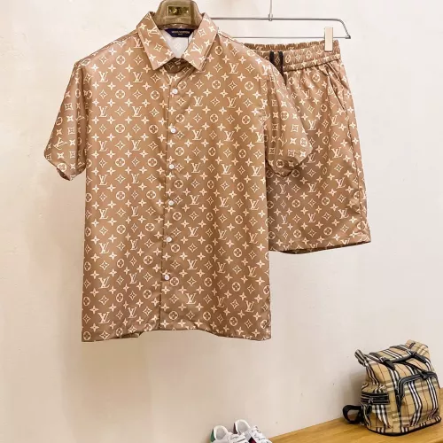 Louis Vuitton LV Tracksuits Short Sleeved For Men #1333587 $64.00 USD, Wholesale Replica Louis Vuitton LV Tracksuits