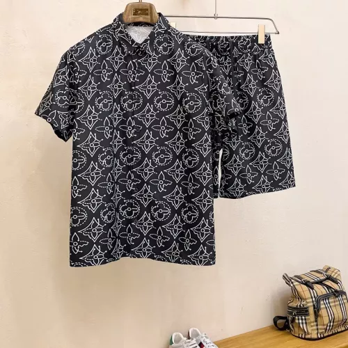 Louis Vuitton LV Tracksuits Short Sleeved For Men #1333591 $64.00 USD, Wholesale Replica Louis Vuitton LV Tracksuits