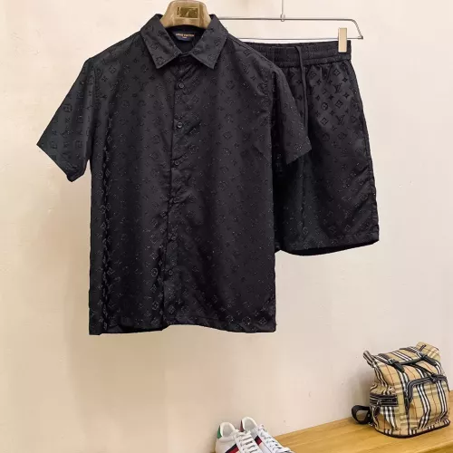 Louis Vuitton LV Tracksuits Short Sleeved For Men #1333593 $64.00 USD, Wholesale Replica Louis Vuitton LV Tracksuits