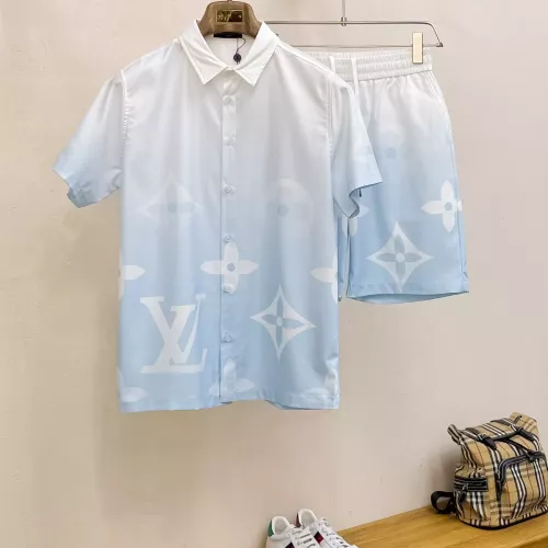 Louis Vuitton LV Tracksuits Short Sleeved For Men #1333594 $64.00 USD, Wholesale Replica Louis Vuitton LV Tracksuits