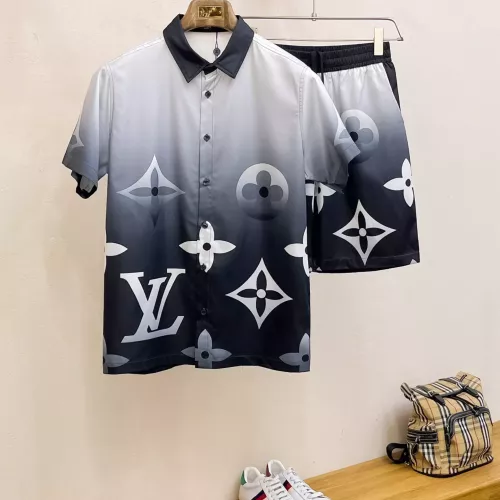 Louis Vuitton LV Tracksuits Short Sleeved For Men #1333595 $64.00 USD, Wholesale Replica Louis Vuitton LV Tracksuits