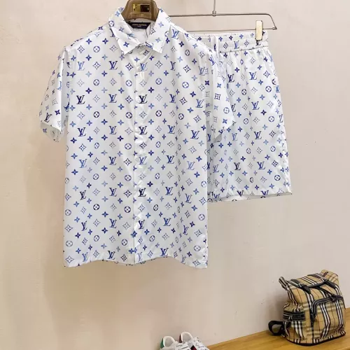 Louis Vuitton LV Tracksuits Short Sleeved For Men #1333596 $64.00 USD, Wholesale Replica Louis Vuitton LV Tracksuits