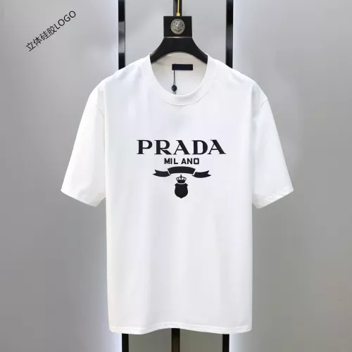 Prada T-Shirts Short Sleeved For Unisex #1333637 $42.00 USD, Wholesale Replica Prada T-Shirts
