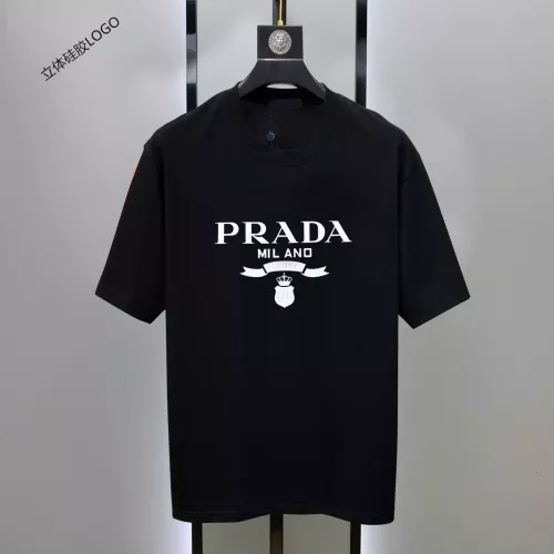 Prada T-Shirts Short Sleeved For Unisex #1333638 $42.00 USD, Wholesale Replica Prada T-Shirts