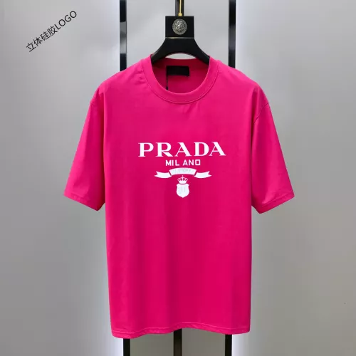 Prada T-Shirts Short Sleeved For Unisex #1333640 $42.00 USD, Wholesale Replica Prada T-Shirts