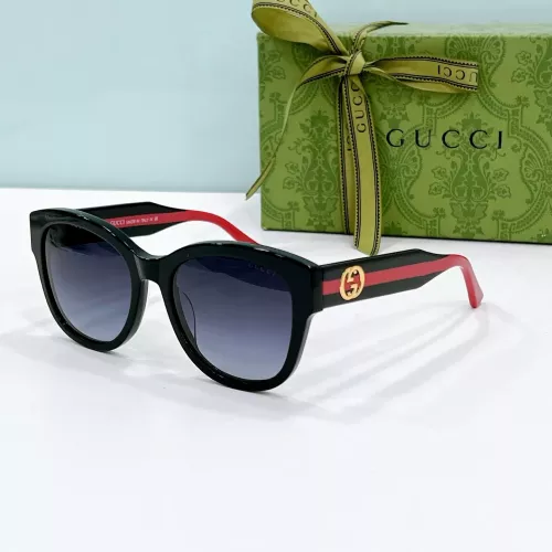 Gucci AAA Quality Sunglasses #1333649 $52.00 USD, Wholesale Replica Gucci AAA Quality Sunglasses