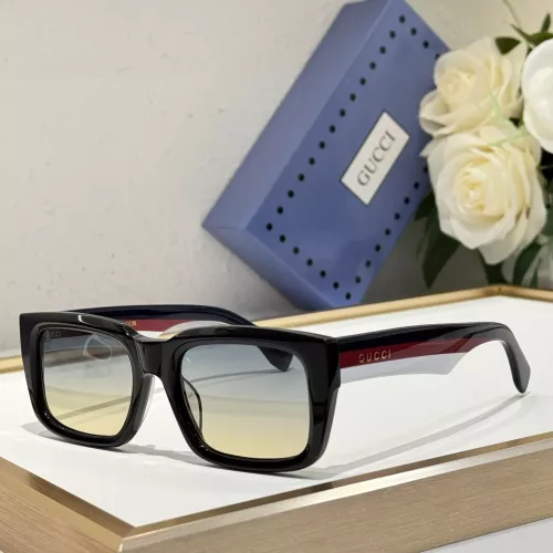 Gucci AAA Quality Sunglasses #1333657 $60.00 USD, Wholesale Replica Gucci AAA Quality Sunglasses