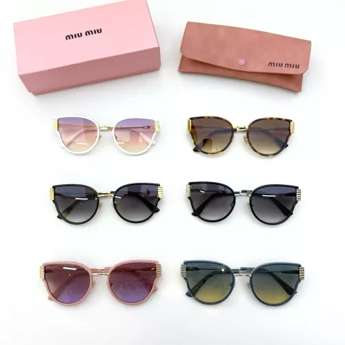 Replica MIU MIU AAA Quality Sunglasses #1333719 $60.00 USD for Wholesale