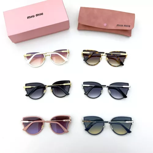 Replica MIU MIU AAA Quality Sunglasses #1333719 $60.00 USD for Wholesale