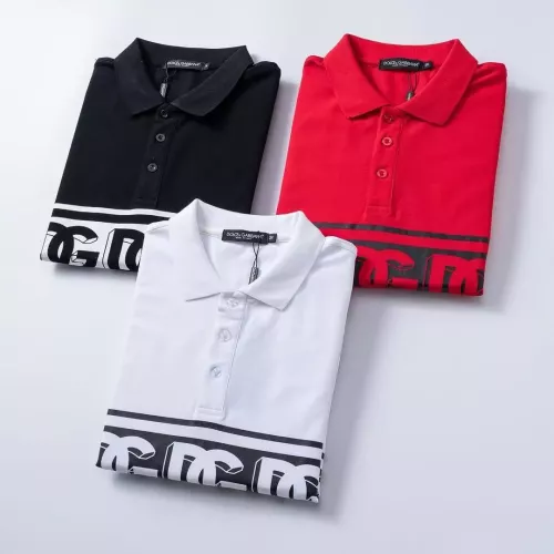Replica Dolce & Gabbana D&G T-Shirts Short Sleeved For Men #1333749 $32.00 USD for Wholesale