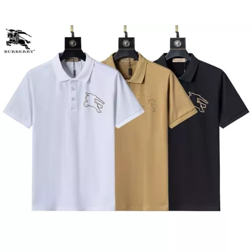 Replica Burberry T-Shirts Short Sleeved For Men #1333756 $32.00 USD for Wholesale