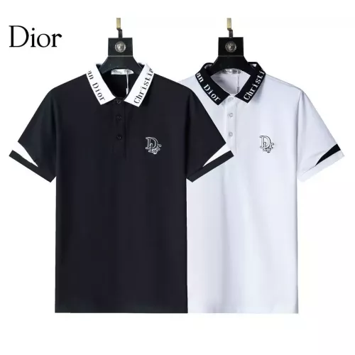 Replica Christian Dior T-Shirts Short Sleeved For Men #1333764 $32.00 USD for Wholesale