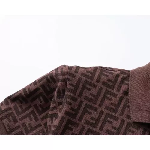 Replica Fendi T-Shirts Short Sleeved For Men #1333776 $32.00 USD for Wholesale