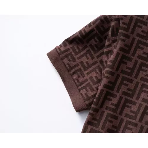 Replica Fendi T-Shirts Short Sleeved For Men #1333776 $32.00 USD for Wholesale