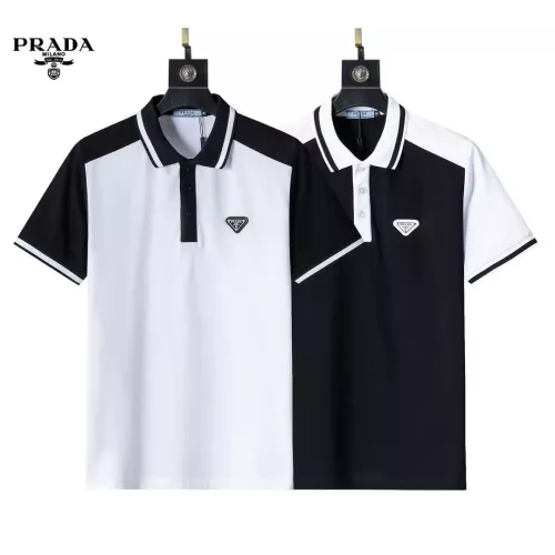 Replica Prada T-Shirts Short Sleeved For Men #1333830 $32.00 USD for Wholesale