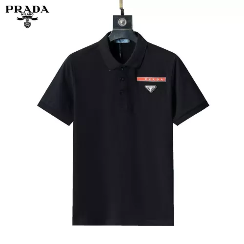 Prada T-Shirts Short Sleeved For Men #1333835 $32.00 USD, Wholesale Replica Prada T-Shirts