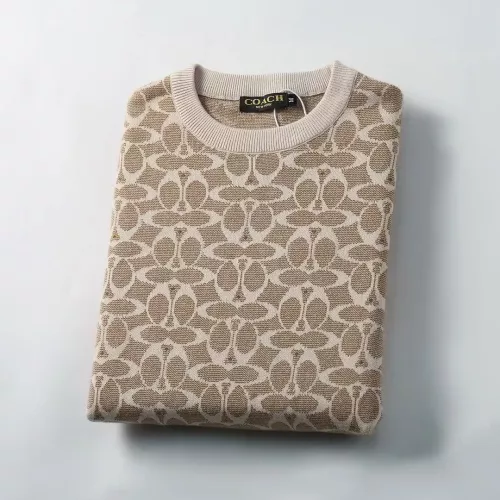 Replica Coach Sweaters Long Sleeved For Men #1333839 $45.00 USD for Wholesale