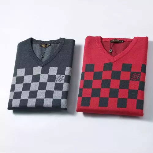 Replica Louis Vuitton LV Sweaters Long Sleeved For Men #1333849 $45.00 USD for Wholesale