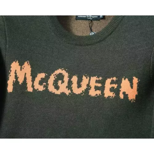 Replica Alexander McQueen Sweaters Long Sleeved For Men #1333864 $45.00 USD for Wholesale