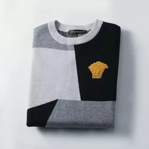 Replica Versace Sweaters Long Sleeved For Men #1333870 $45.00 USD for Wholesale