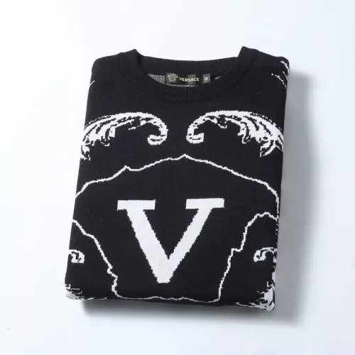 Replica Versace Sweaters Long Sleeved For Men #1333875 $45.00 USD for Wholesale