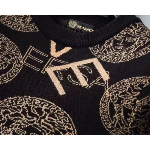 Replica Versace Sweaters Long Sleeved For Men #1333876 $45.00 USD for Wholesale