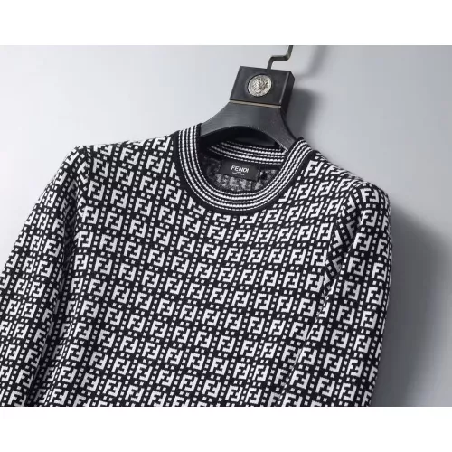 Replica Fendi Sweaters Long Sleeved For Men #1333923 $45.00 USD for Wholesale