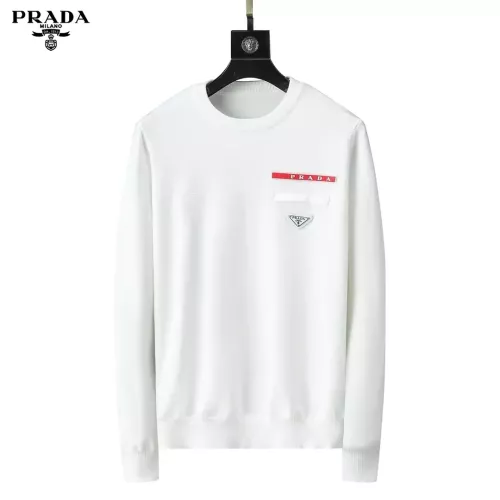 Prada Sweaters Long Sleeved For Men #1333932 $45.00 USD, Wholesale Replica Prada Sweater