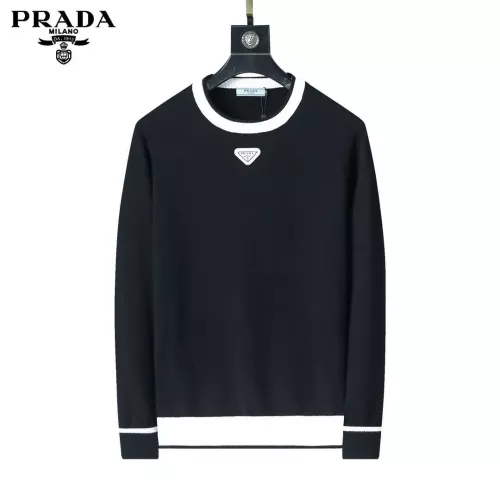 Prada Sweaters Long Sleeved For Men #1333934 $45.00 USD, Wholesale Replica Prada Sweater
