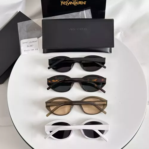 Replica Yves Saint Laurent YSL AAA Quality Sunglasses #1334022 $60.00 USD for Wholesale