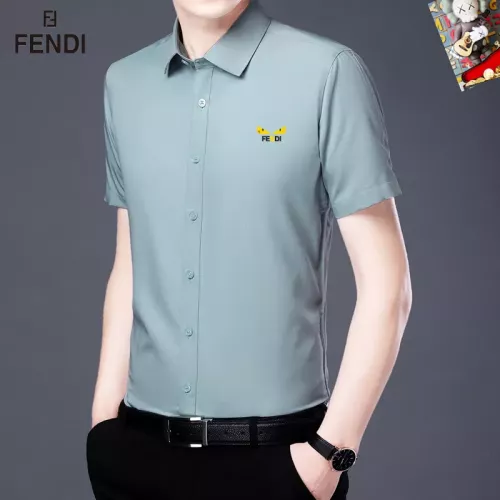 Fendi Shirts Short Sleeved For Unisex #1334151