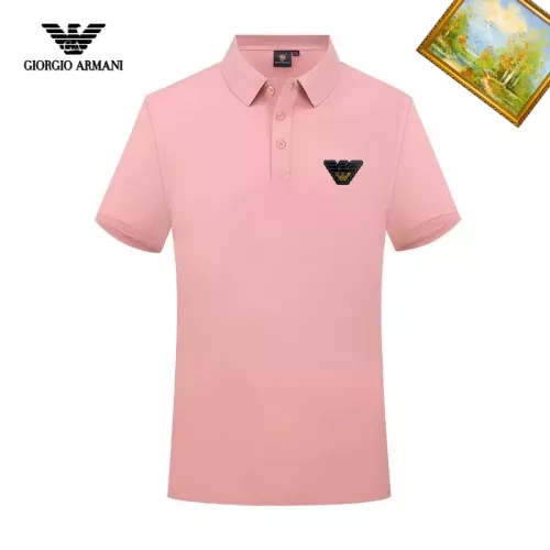 Armani T-Shirts Short Sleeved For Men #1334307