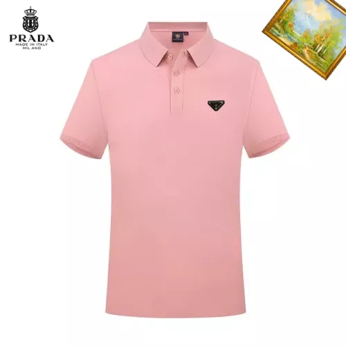 Prada T-Shirts Short Sleeved For Men #1334316