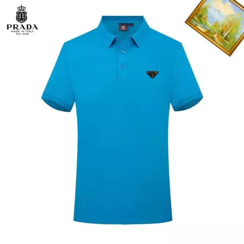 Prada T-Shirts Short Sleeved For Men #1334320