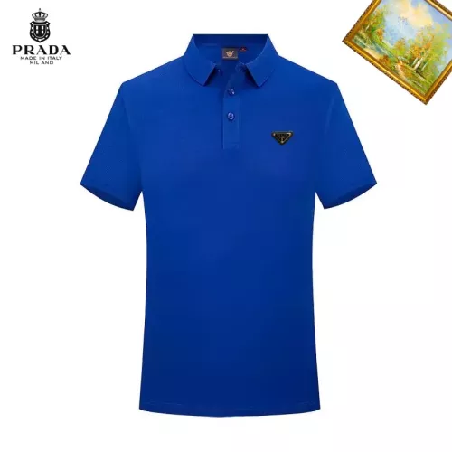 Prada T-Shirts Short Sleeved For Men #1334321
