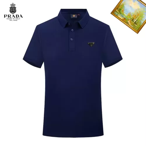 Prada T-Shirts Short Sleeved For Men #1334322
