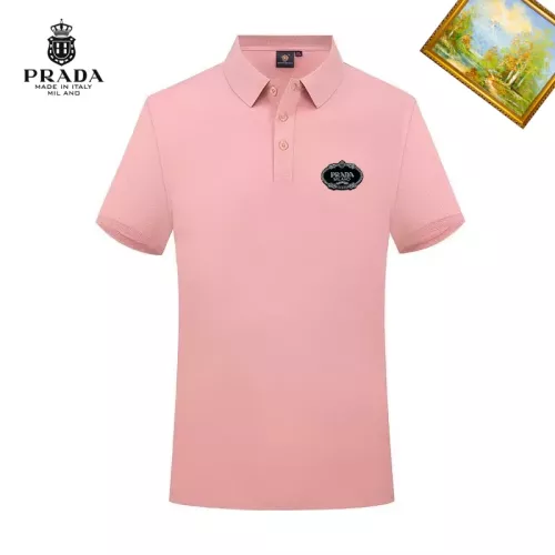 Prada T-Shirts Short Sleeved For Men #1334327