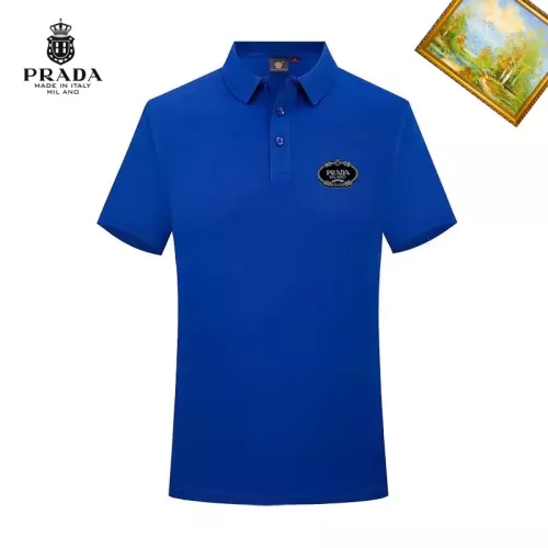 Prada T-Shirts Short Sleeved For Men #1334332