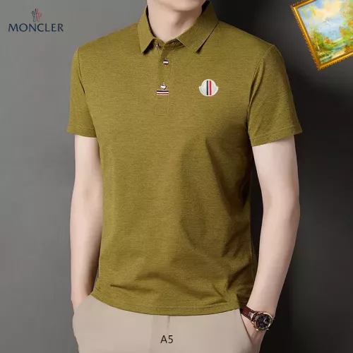 Moncler T-Shirts Short Sleeved For Men #1334383