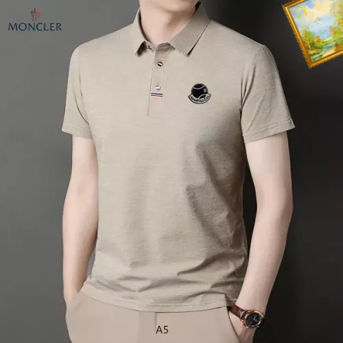 Moncler T-Shirts Short Sleeved For Men #1334411