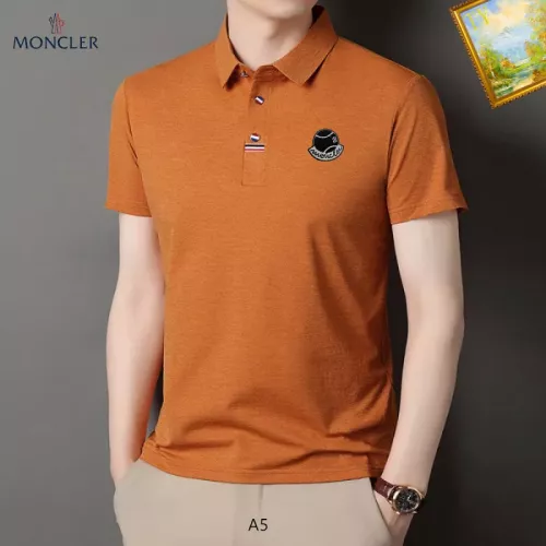 Moncler T-Shirts Short Sleeved For Men #1334413