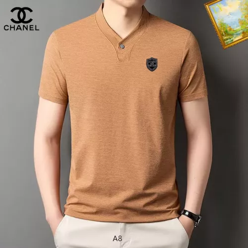 Chanel T-Shirts Short Sleeved For Men #1334417