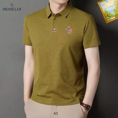 Moncler T-Shirts Short Sleeved For Men #1334433