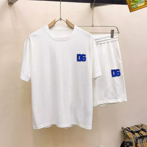 Dolce &amp; Gabbana D&amp;G Tracksuits Short Sleeved For Men #1334692 $48.00 USD, Wholesale Replica Dolce &amp; Gabbana D&amp;G Tracksuits