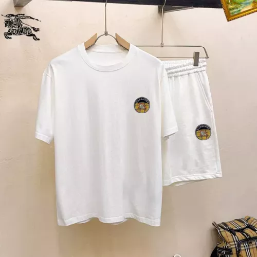Burberry Tracksuits Short Sleeved For Men #1334694 $48.00 USD, Wholesale Replica Burberry Tracksuits