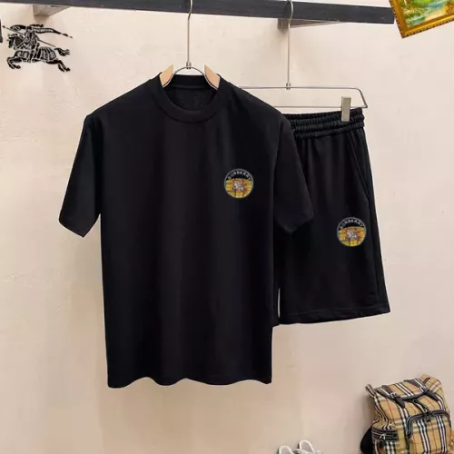 Burberry Tracksuits Short Sleeved For Men #1334695 $48.00 USD, Wholesale Replica Burberry Tracksuits