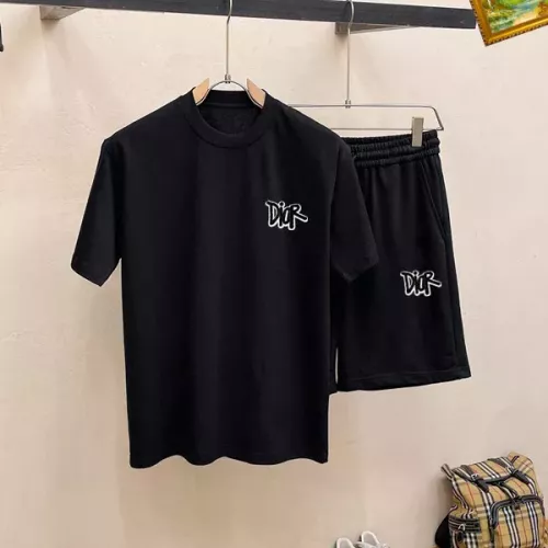 Christian Dior Tracksuits Short Sleeved For Men #1334707 $48.00 USD, Wholesale Replica Christian Dior Tracksuits