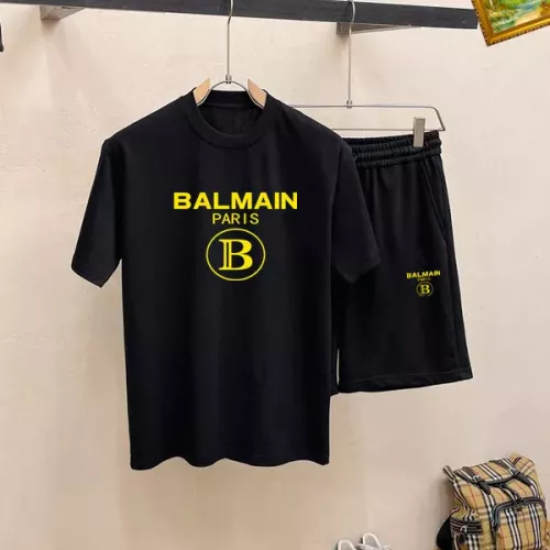 Balmain Tracksuits Short Sleeved For Men #1334709