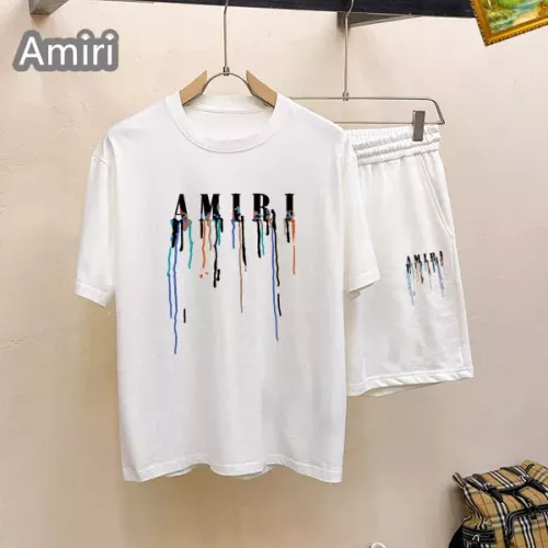 Amiri Tracksuits Short Sleeved For Men #1334735 $48.00 USD, Wholesale Replica Amiri Tracksuits