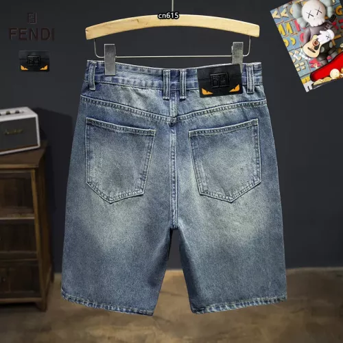Replica Fendi Jeans For Men #1334760 $40.00 USD for Wholesale